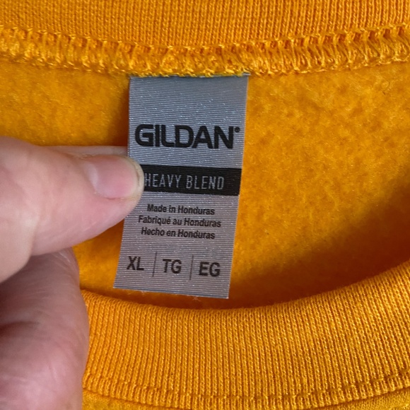 Wicked Clothes Yellow Practice Composure Skeleton Crewneck Sweatshirt XL Retired - Picture 3 of 3